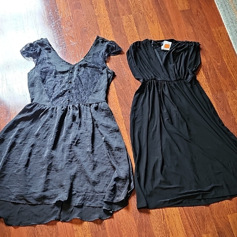 Eyeshadow Black Mini Dresses Set